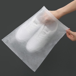 Túi đựng giày dép du lịch thể thao đá banh có dây rút vải không dệt chống bụi bẩn tiện lợi bỏ vali gọn gàng