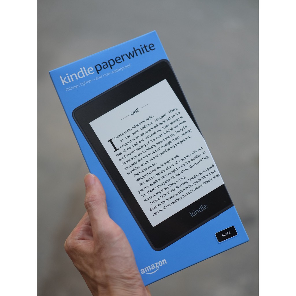 Amazon Kindle Paperwhite 4 - máy đọc sách có chống nước