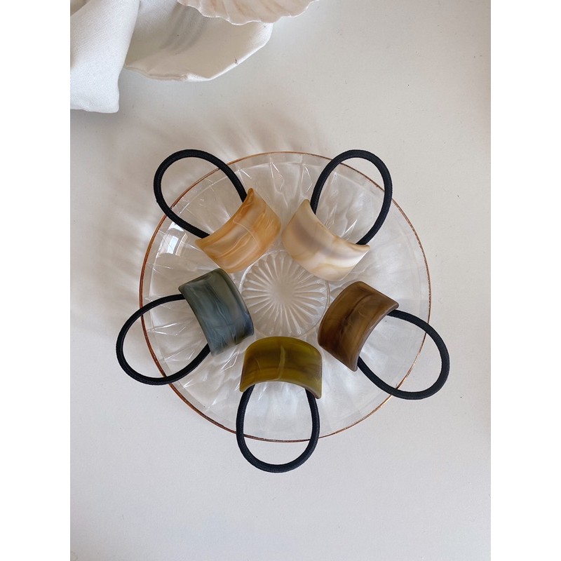 Dây cột tóc acrylic matte PH0038