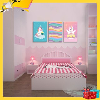 Bộ 3 tranh treo tường dành cho trẻ nhỏ W1179