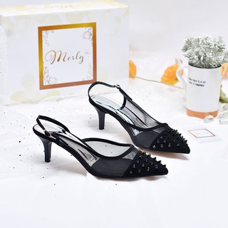 Giày sandal đính đinh Merly 1209