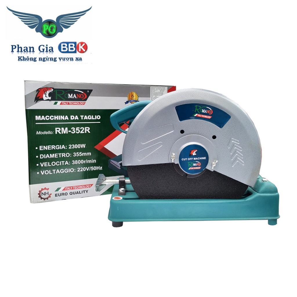 Máy cắt sắt bàn PANDA - ROMANO 355mm, công xuất 2300W, chính hãng nhật bản