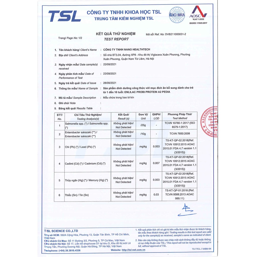 Sữa Bột Cho Bé Thấp Còi, Chậm Lớn ENLILAC Probi Protein A2 Pedia Giúp Ăn Ngon Tiêu Hoá Tốt 900g/Lon