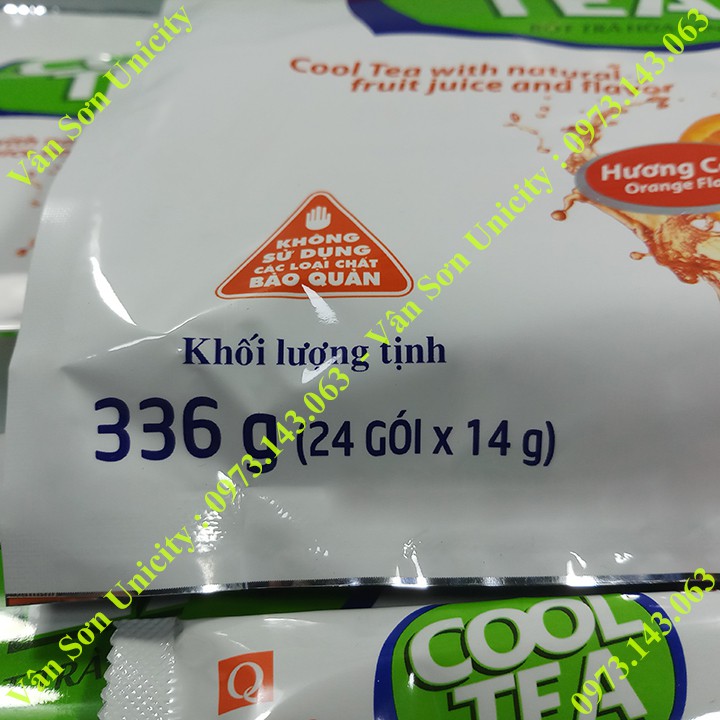 05 bịch trà Cam Trần Quang 336g (24 gói dài * 14g)