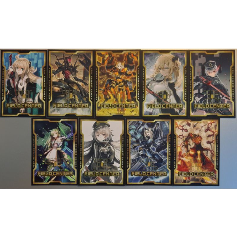 Combo 9 Sky Striker Field Center Card kèm Sleeves.