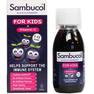 Siro tăng cường sức đề kháng sambucol anh 120ml