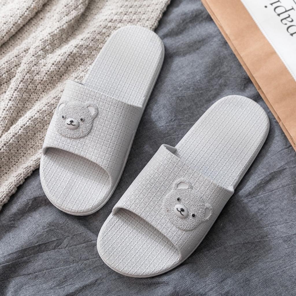Dép đi văn phòng Unisex hình gấu NHỎ