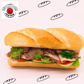 E-voucher bánh mì pewpew trị giá 30,000đ