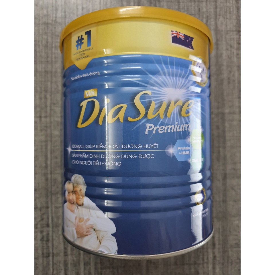 COMBO 3 HỘP Sữa DiaSure 850g- Dinh dưỡng dành cho người tiểu đường