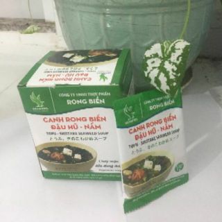 Canh rong biển ăn liền Đậu hũ - Nấm