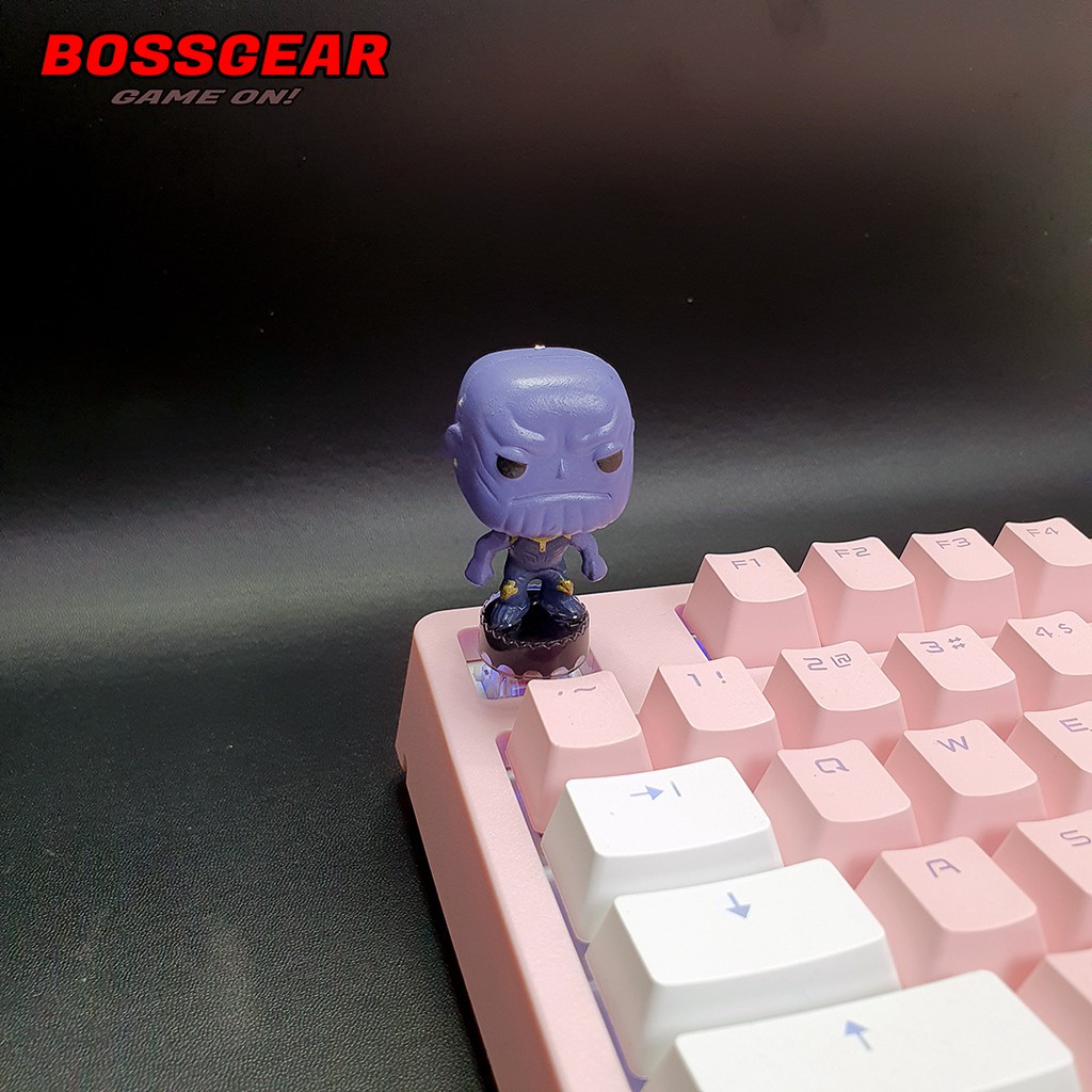 Keycap lẻ hình Siêu Anh Hùng MArvel DC siêu dễ thương Keycap Artisan