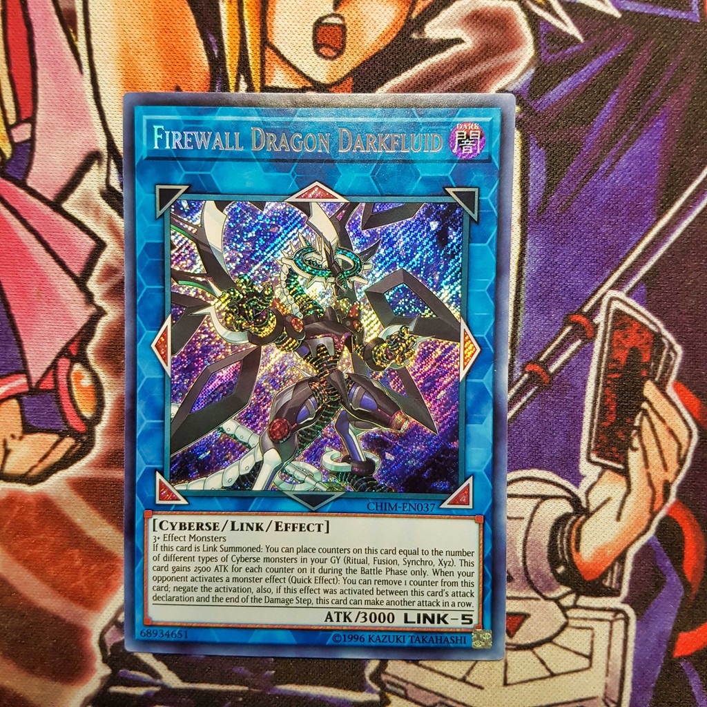 yugioh firewall dragon darkfluid deck QCCU-JP106 also it gains 2500 ATK 21-0 Streak!!! New Firewall Dragon
