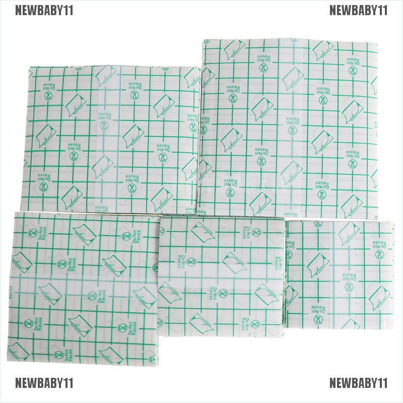 Bộ 100 Miếng Dán PU Cố Định Vết Thương Chống Thấm Nước NEWBABY11