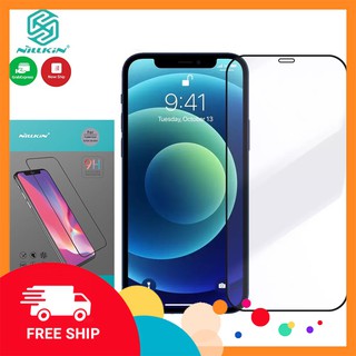 Kính cường lực NillKin 📱 𝐅𝐑𝐄𝐄 𝐒𝐇𝐈𝐏 📱 Full màn hình, chống va đập, chống xước dành cho IP 11Promax, 12 Promax