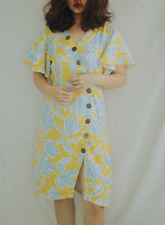 Floral Wrap Dress