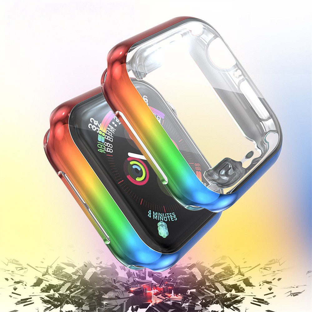 Ốp Tpu Trong Suốt Bảo Vệ Màn Hình Cho Đồng Hồ Thông Minh Iwatch 40mm 44mm