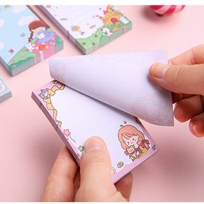 Set 100 Giấy Note, Giấy Ghi Chú, Sticky, Note To Do List Dễ Thương Nhiều Mẫu ST37