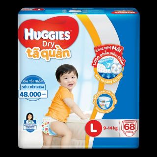Tã quần Huggies M74/L68/Xl62