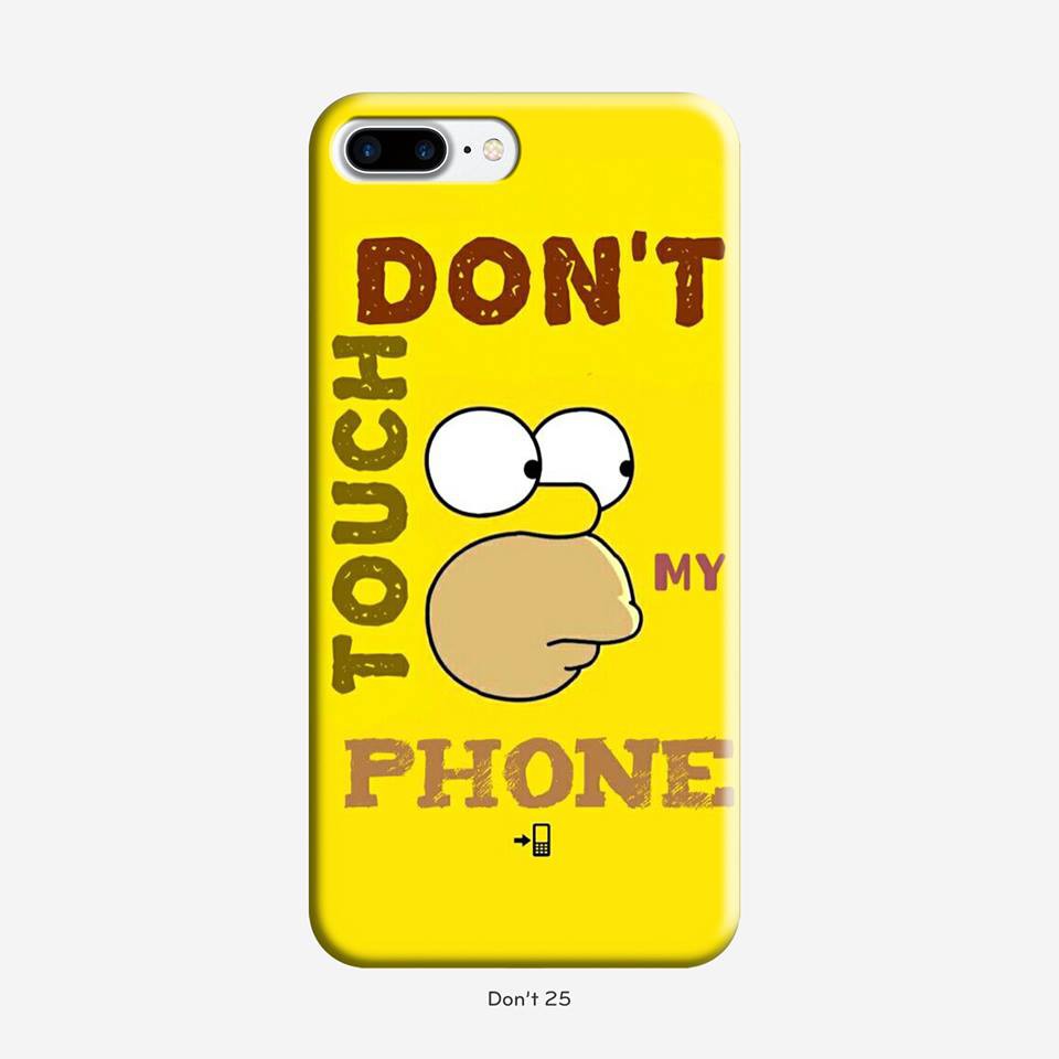 Bộ Ốp Don't Touch My Phone