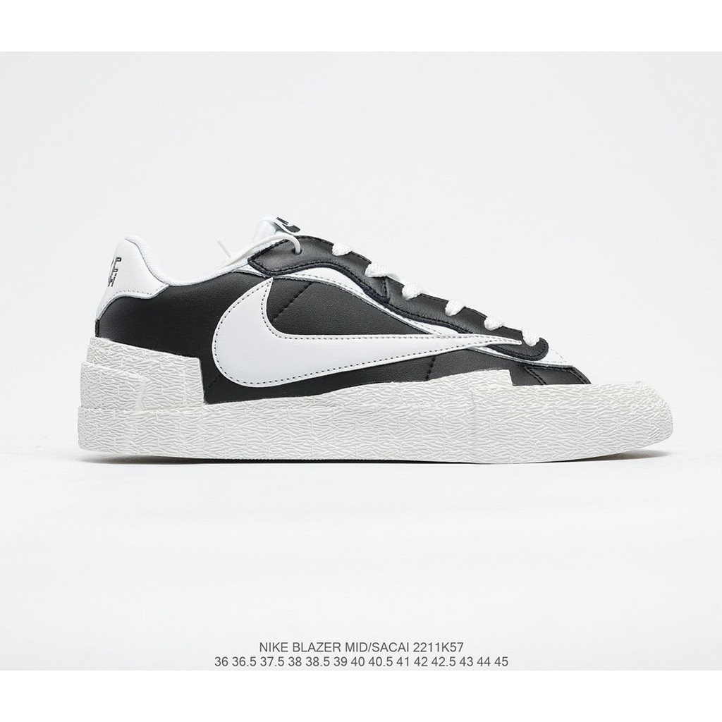 GIÀY SNEAKER MÃ SẢN PHẨM_Sacai X Nike Blazer Low NHIỀU MÀU PHONG CÁCH FULLBOX + FREESHIP