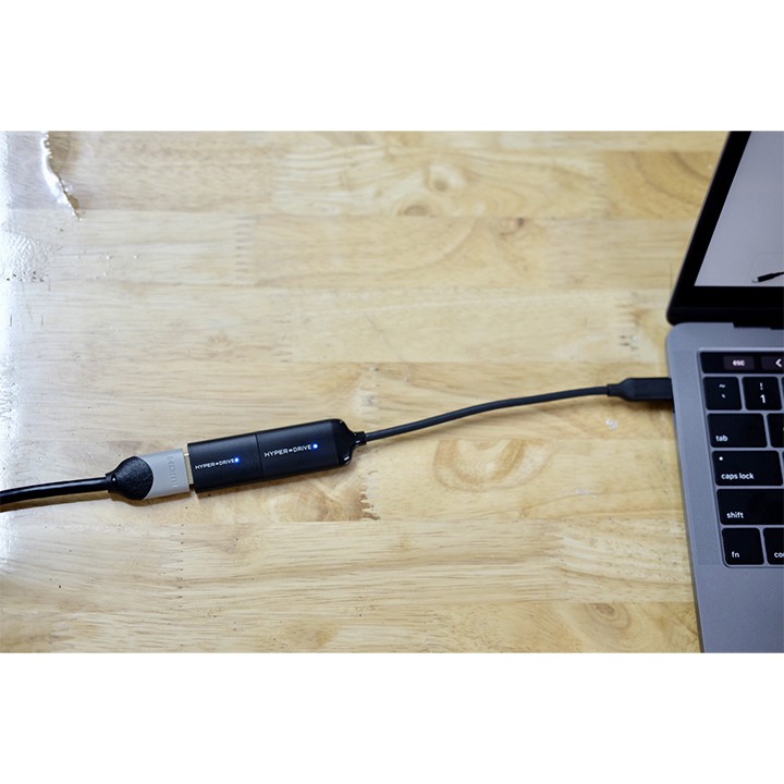 [Cho Macbook] Cổng chuyển HyperDrive USB-C to 4K60Hz HDMI &amp; Mini DisplayPort (Black) M40C - Follow HIBUCENTER Giảm 5%