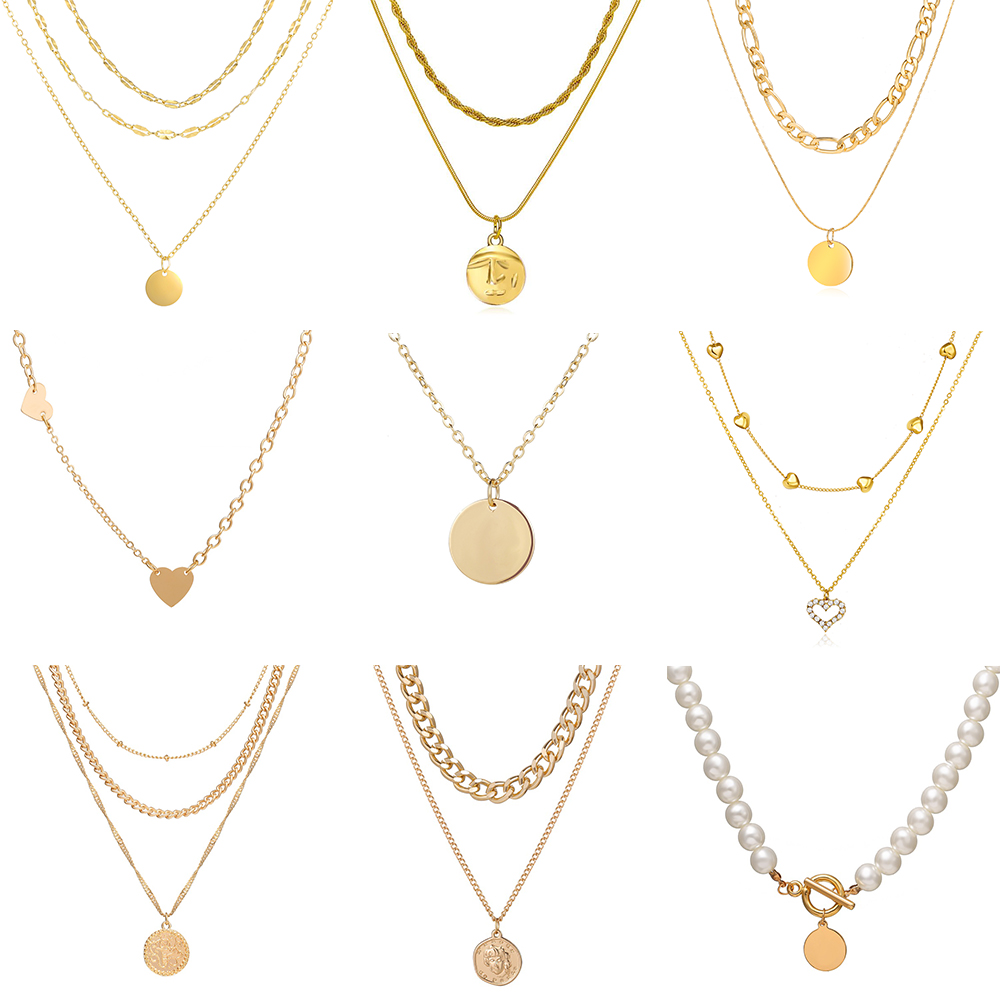 IF ME Vòng cổ nhiều lớp nhiều phong cách lựa chọn thời trang cho nữ