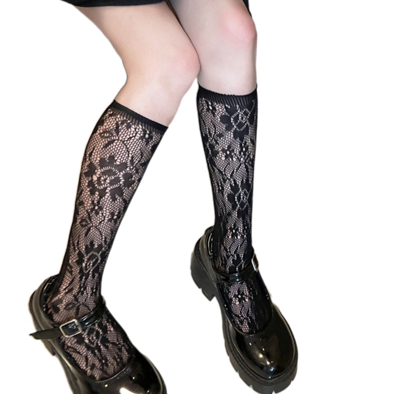 Youyo Vớ Lưới Phối Ren Hoa Phong Cách Lolita Nhật Bản Đáng Yêu Cho Nữ