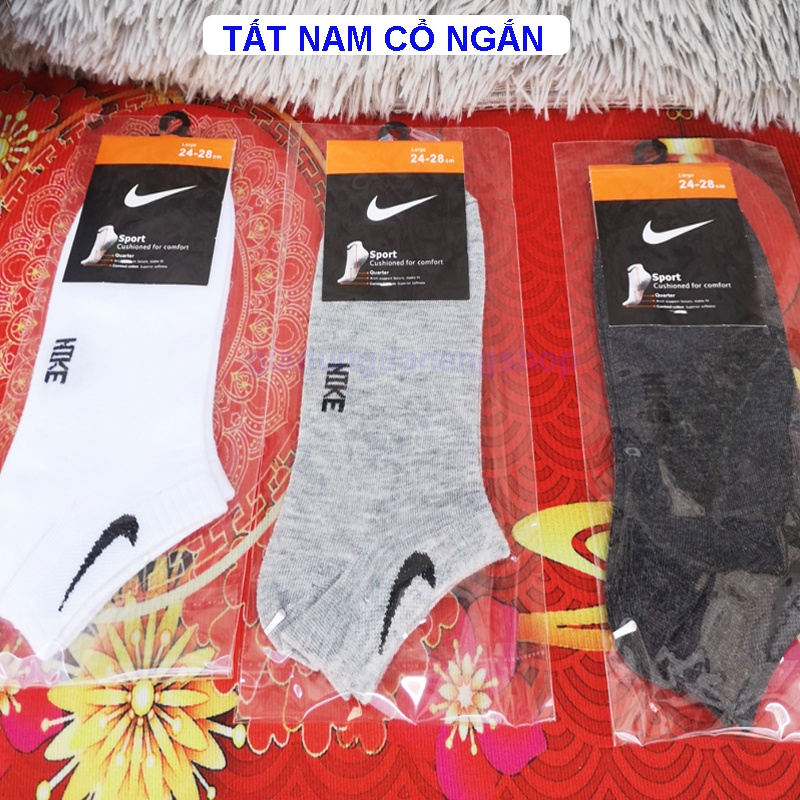 Tất/Vớ Cổ Ngắn Nam Nữ Bền Đẹp Dày Thấm Hút Thoáng Mát Khử Mùi Dùng Tốt Tất Cả Các Mùa