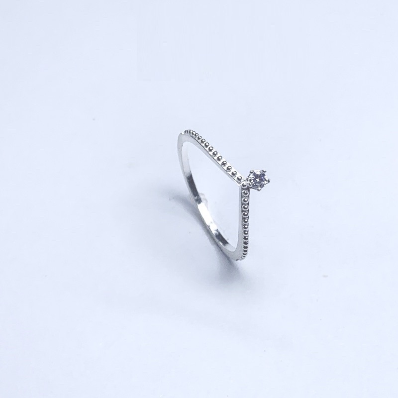 Nhẫn bạc nữ, nhẫn nữ bạc ta thật ss925 đính đá chuẩn xịn, cam kết sáng đẹp không xỉn màu - Mã TSJ06