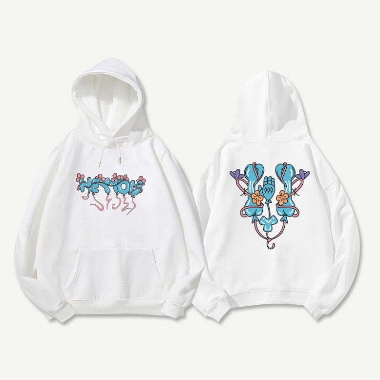 Áo Hoodie Basic Heyyou thu đông nỉ bông (N18)