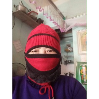 Sét mũ len nữ kèm khăn