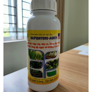 Phân bón hữu cơ cao cấp raipidhydro 500ml