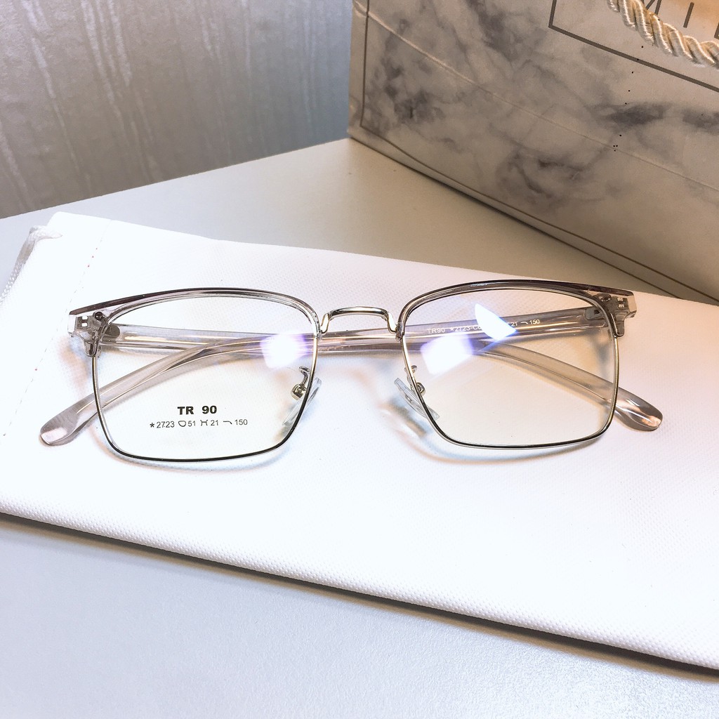[Mã SKAMCLU7 giảm 10% cho đơn từ 0Đ] Gọng kính cận 2723 nhận cắt mắt cận viễn loạn | BigBuy360 - bigbuy360.vn
