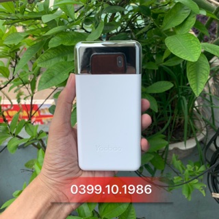 Sạc dự phòng YooBao 20.000mAh 3 cổng sạc tiện lợi 3 màu