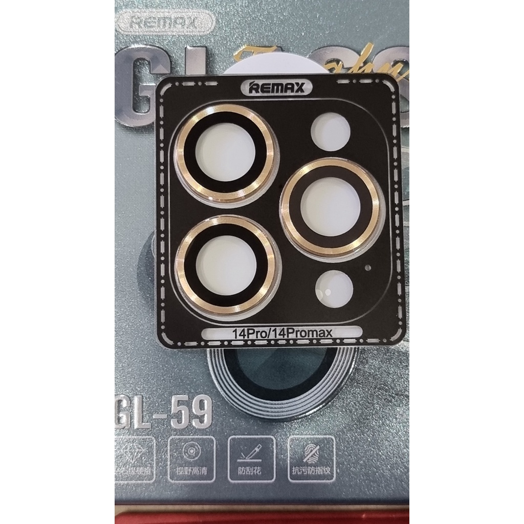 Bộ dán cụm camera GL-59 / GL - 57 Remax dành cho Iphone 14 / plus / pro / Promax nhiều màu chuẩn đẹp