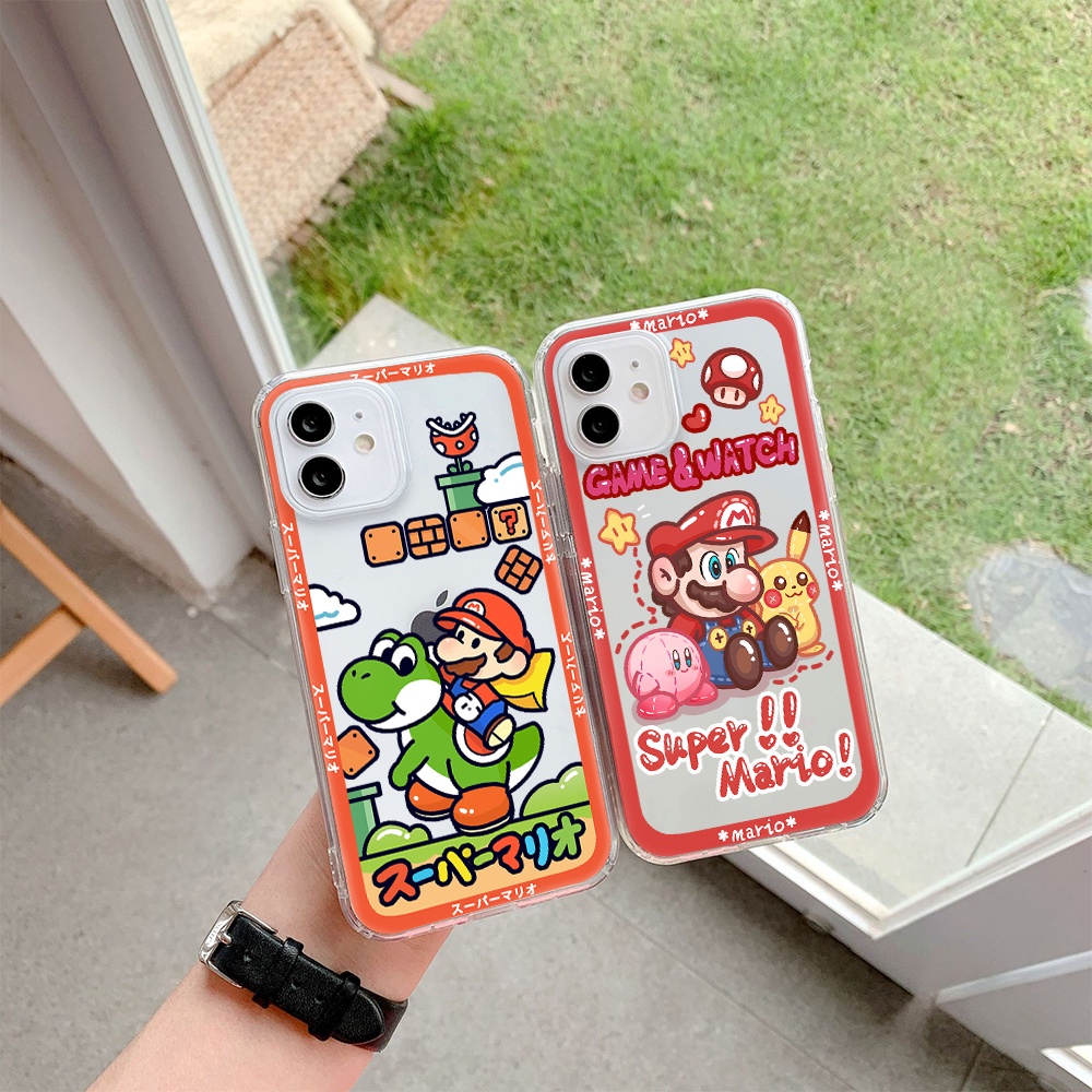 Ốp Điện Thoại Hình Super Mario Bros Cho Iphone 11 Pro Max 12 Pro Max 13 Pro Max Mini 6 7 8 6 7plus Se 2020 X Xs Xr 5 4