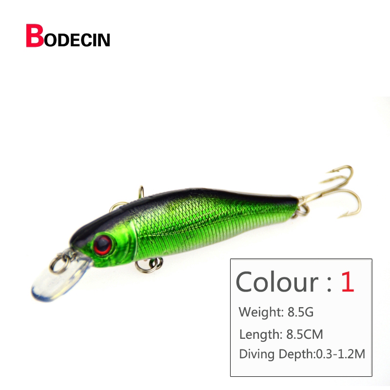 Mồi Câu Cá Giả Sinh Động 3d 8.5cm-8.5g