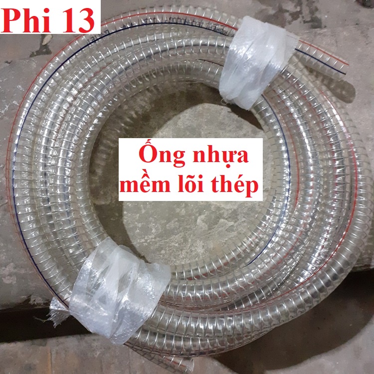 Ống nhựa mềm lõi thép phi 13mm siêu bền