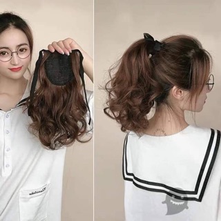 TÓC GIẢ CỘT 💕 FREESHIP 💕💕Tóc Giả Cột Xoăn 30cm
