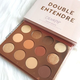 [THANH LÝ] BẢNG PHẤN MẮT COLOURPOP DOUBLE ENTENDRE