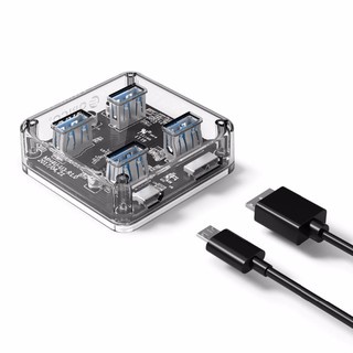 Bộ chia 4 cổng Glowy USB 3.0 - Orico MH4U - Bảo hành 12 tháng