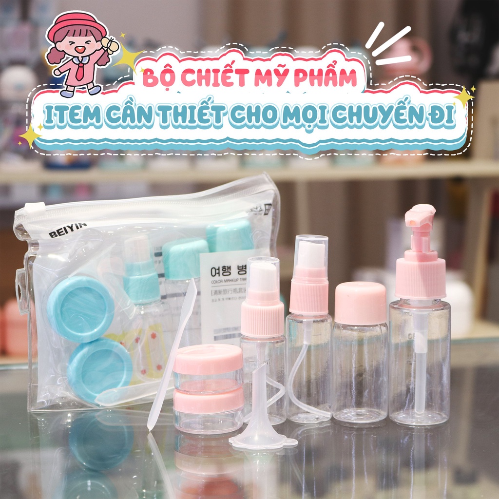 Bộ Chiết Mỹ Phẩm BEIYIN du lịch 6 Món [màu ngẫu nhiên]