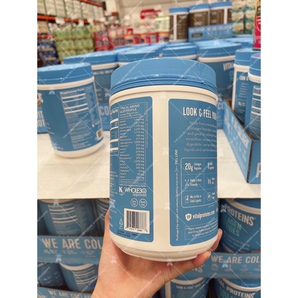 Bột pha uống Vital Proteins Collagen Peptides