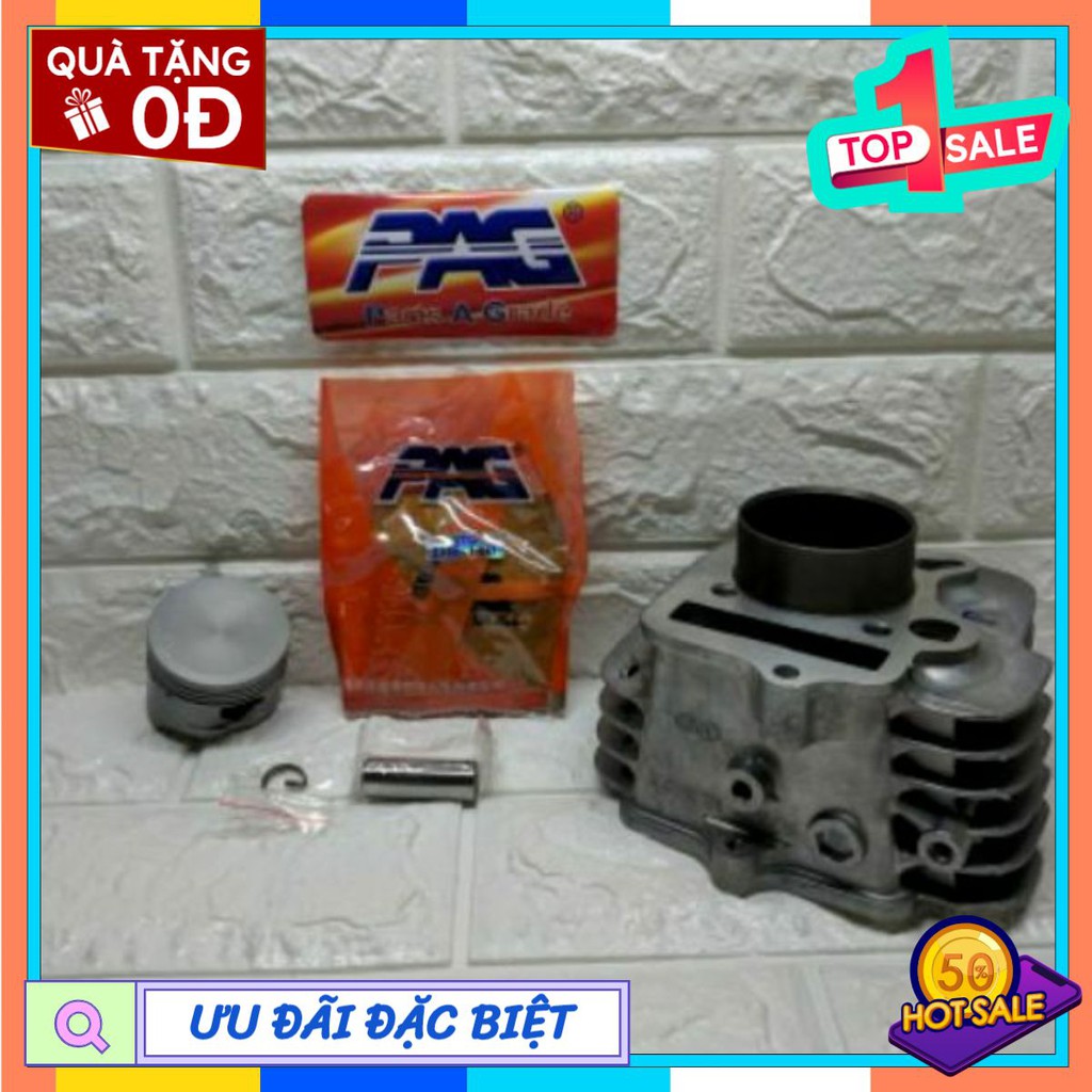 Hàng tốt - Bộ hơi Dream 100, Wave 100cc PAG (xi lanh pitton Đài Loan)