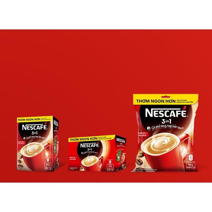 Cà phê sữa NesCafé 3 in 1 đậm đà hài hòa | BigBuy360 - bigbuy360.vn