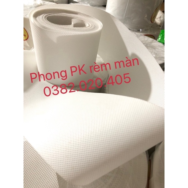 Mếch may von, may voan, phụ kiện rèm màn