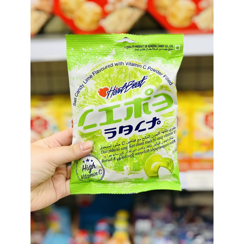 Kẹo Muối Bổ sung Vitamin C Trái Cây Đủ Vị Thái Lan 120g
