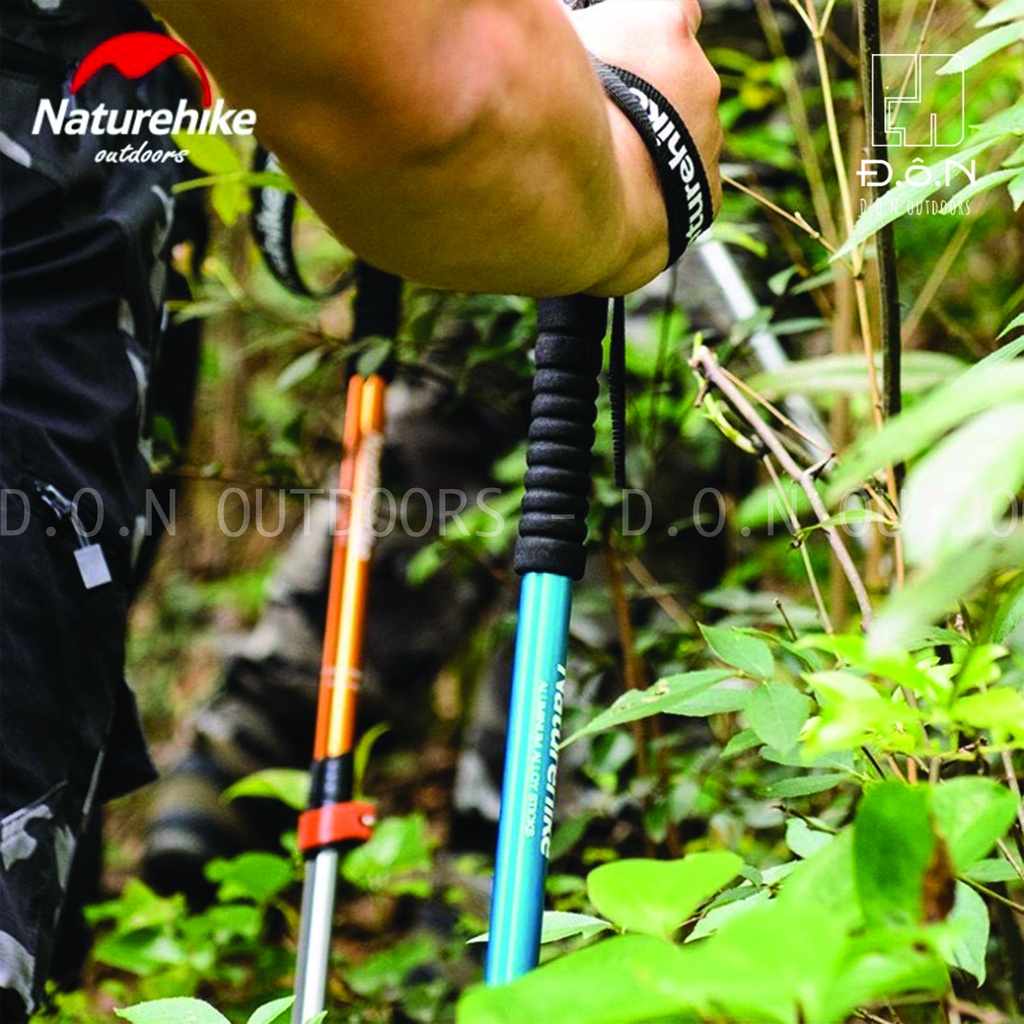 Gậy Leo Núi Naturehike Gấp Khúc Trekking Hợp Kim Nhôm Siêu Nhẹ, Chịu Lực - NH17D001-Z - D.O.N OUTDOORS