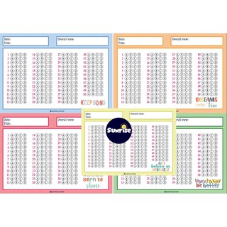 Giấy trắc nghiệm (Omr Sheet) - Quotes - 100 tờ