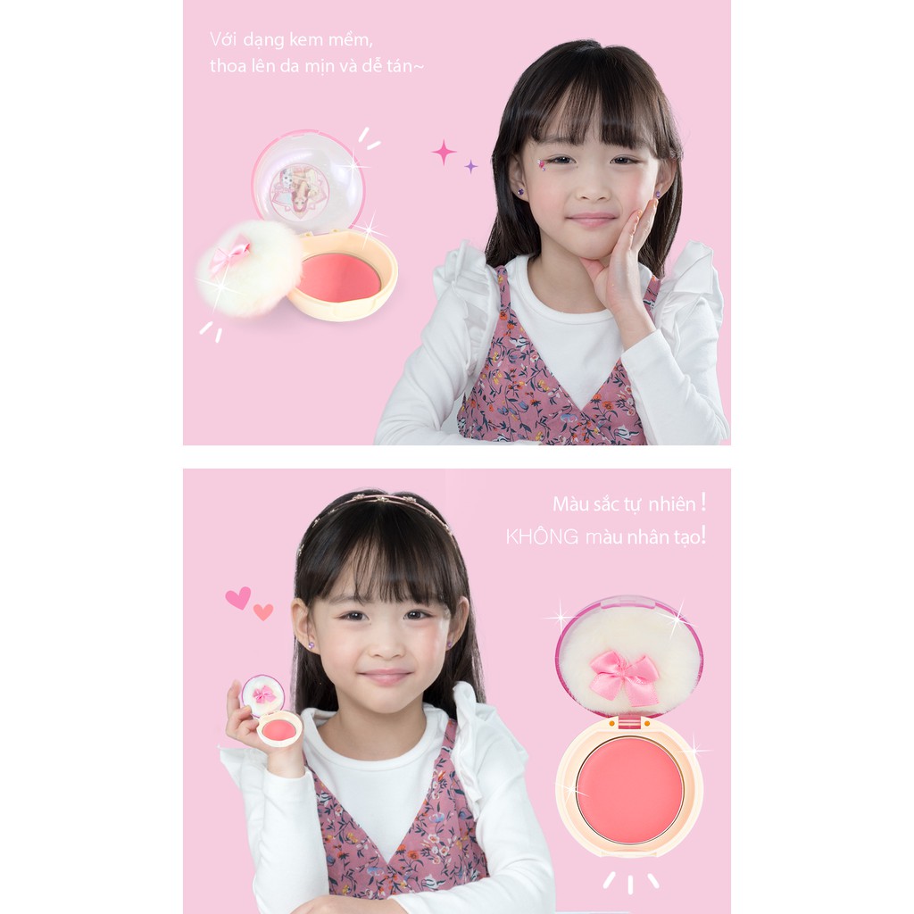 Má hồng cho bé Little Bling Secret Jouju "Guardians of Star" Shu- Cream Blusher